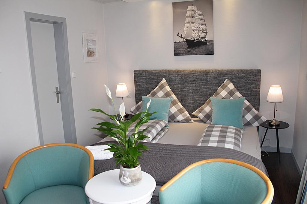 Pension Zur Brandung Büsum Exterior foto